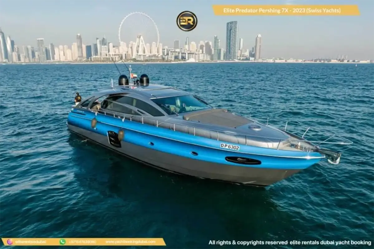 Elite Predator Pershing 7X Yacht
