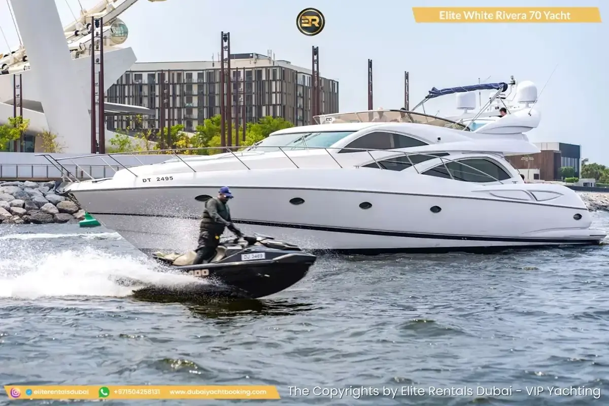 Elite White Rivera 70 Yacht