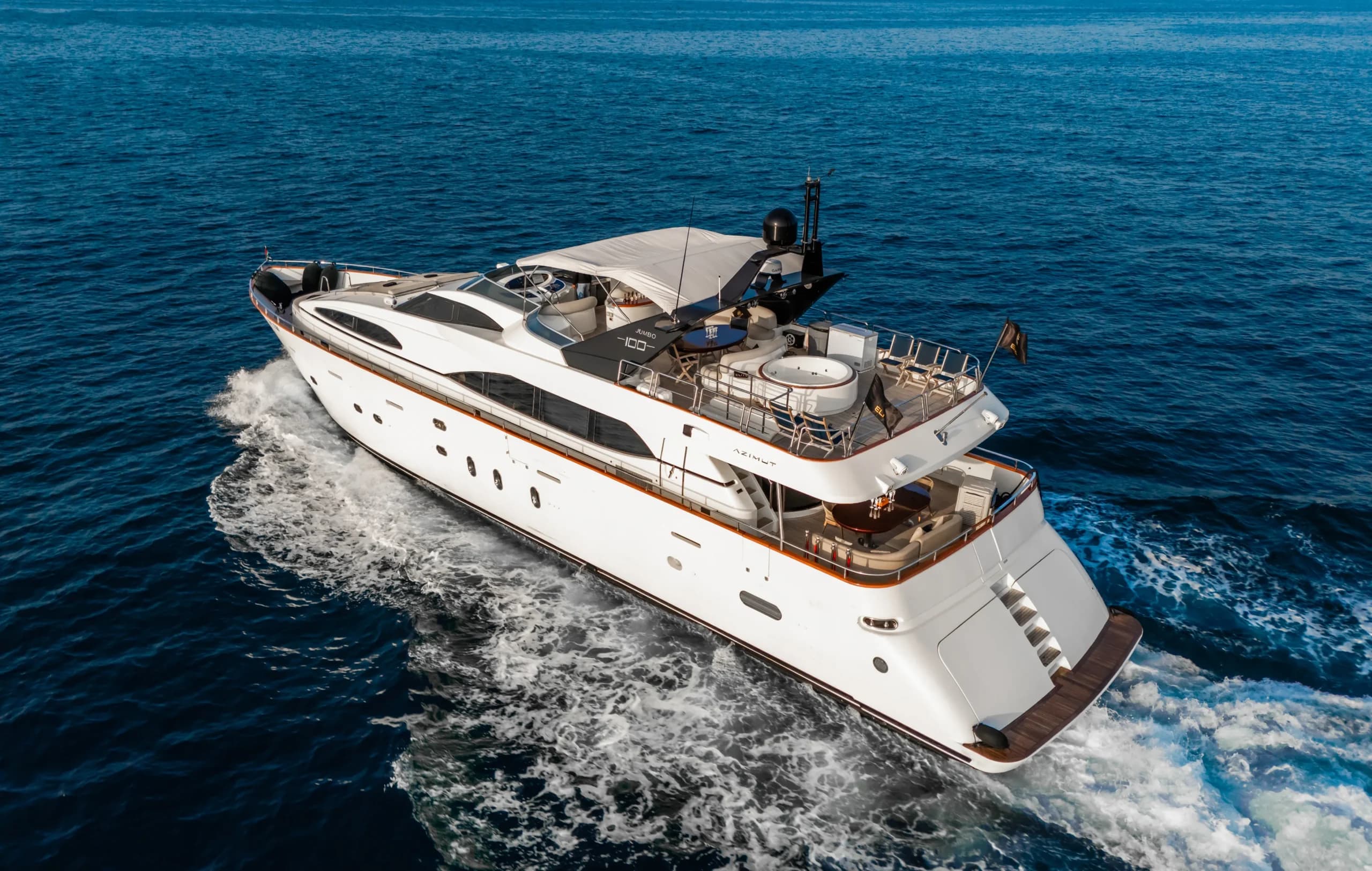Azimut Jumbo 100 - Exterior View