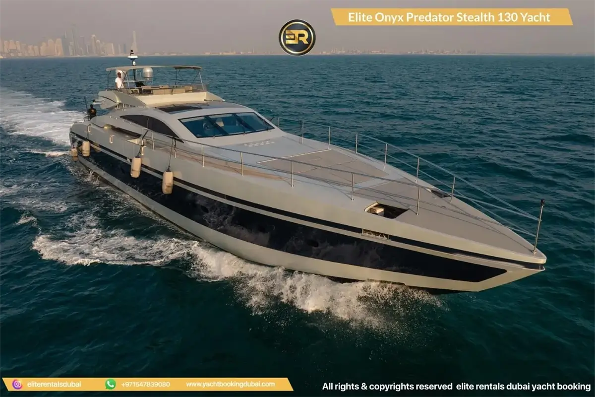 Elite Onyx Predator Stealth 130 Yacht