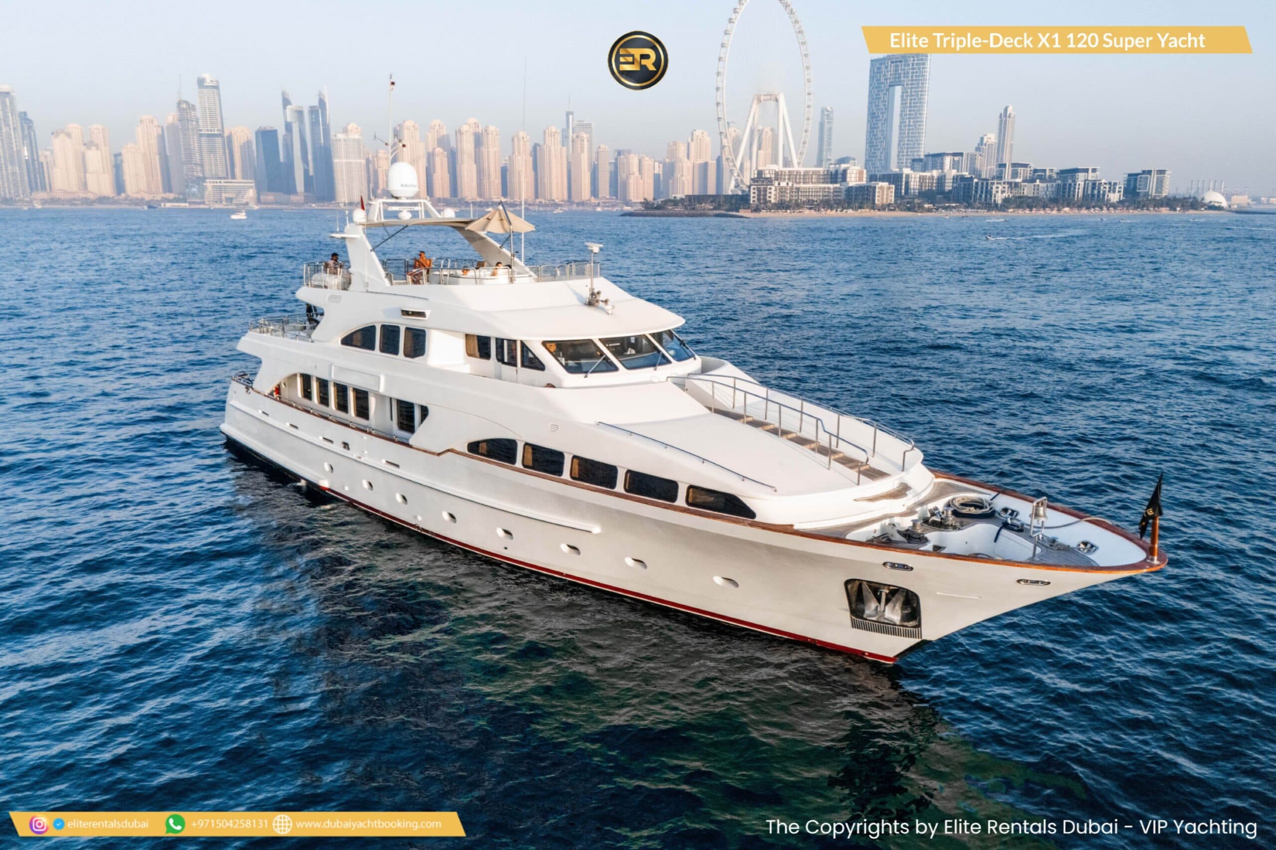 Elite Triple-Deck X-350 Super Yacht VIP
